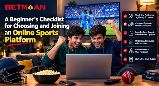 A Beginner’s Checklist for Choosing and Joining an Online Sports Platform